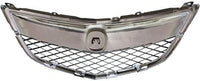 Front Grille Chrome Shell With Primed Insert Direct Replacement Compatible With 2013-2015 Acura RDX AC1200116 71121TX4A01-PFM