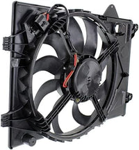 Front Radiator Single Fan Assembly Plastic Direct Replacement Compatible with 2012-2018 Chevrolet Sonic GM3115244 94509632