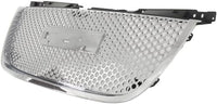 Front Upper & Lower Grilles Direct Replacement Compatible With 2007-2014 GMC Yukon GM1200610 GM1036114 22761715 15264513