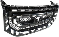 Front Grille Gray Shell And Insert Direct Replacement Compatible With 2009-2011 Honda Pilot HO1200200 75101SZAA01ZA