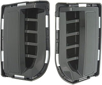 Set Of 2 Front Fog Light Cover Left Driver & Right Passenger Side Direct Replacement Compatible With 2016-2017 GMC Terrain GM1039207 GM1038207 23372630 23372629
