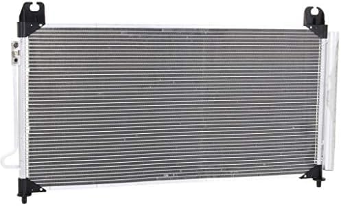 Front A/C Condenser Aluminum Core Direct Replacement Compatible With 2015-2019 Chevrolet Silverado 2500 / GMC Sierra 2500 HD GM3030311 23258965