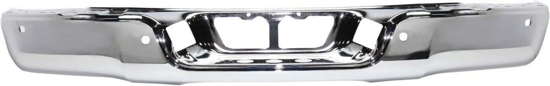 Rear Step Bumper Face Bar Chrome Steel Direct Replacement Compatible With 2007-2013 Toyota Tundra TO1102245 521510C090