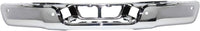Rear Step Bumper Face Bar Chrome Steel Direct Replacement Compatible With 2007-2013 Toyota Tundra TO1102245 521510C090