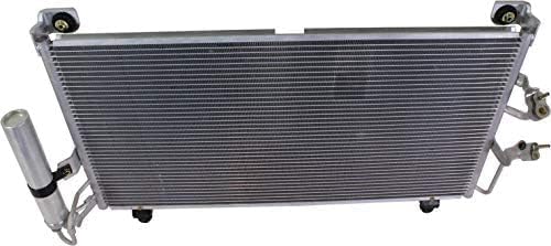 Front A/C Condenser Aluminum Core Direct Replacement Compatible With 2003-2006 Mitsubishi Outlander MI3030162 MR958462