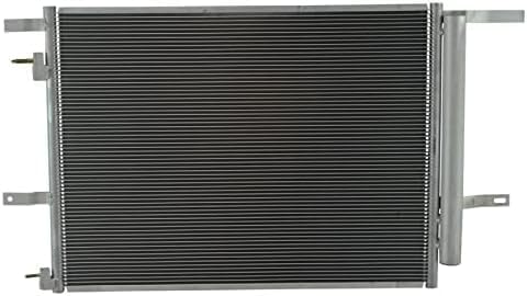 Front AC Condenser Aluminum Core Direct Replacement Compatible With 2013-2016 Lincoln MKZ / 2013-2020 Ford Fusion FO3030243 HG9Z19712D