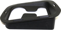 Front Bumper Tow Hook Cover Textured Left Driver Side Direct Replacement Compatible With 2007-2014 Chevrolet Tahoe GM1029102 15893976