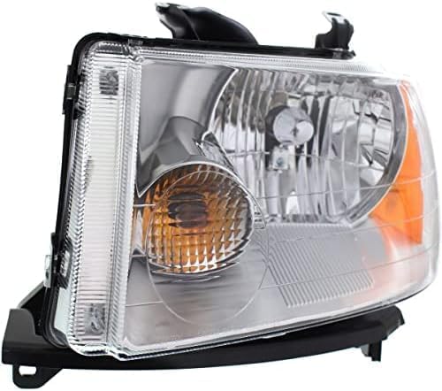 Set of 2 Front Headlight Assembly Right Passenger & Left Driver Side Direct Replacement Compatible With 2005-2007 Ford Freestyle FO2518104 FO2519104 6F9Z13008B 6F9Z13008A
