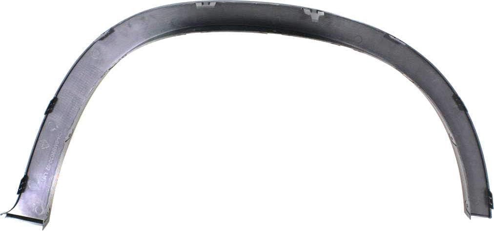 Front Fender Trim Molding Wheel Arch Primed Left Driver Side Direct Replacement Compatible With 2007-2013 BMW X5 BM1290100 51777158427