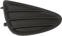 Front Fog Light Cover Textured Right Passenger Side Direct Replacement Compatible With 2012-2014 Toyota Yaris TO1039155 8148152360