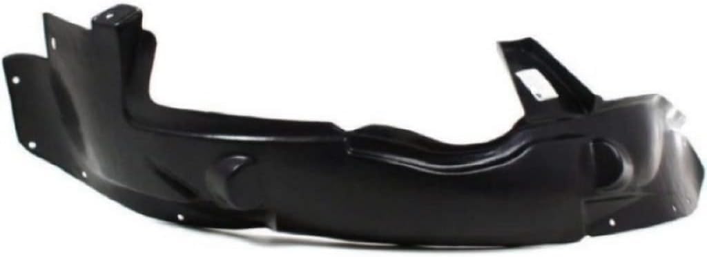 Front Fender Liner Left Driver Side Direct Replacement Compatible With 2006-2013 Chevrolet Impala / 2014-2016 Limited GM1250122 10333703