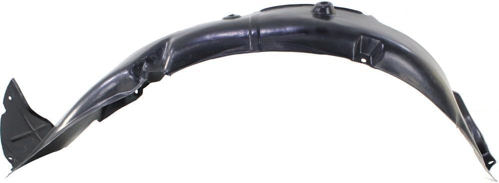 Front Fender Liner Left Driver Side Direct Replacement Compatible With 2013 Hyundai Veloster HY1248151 868112V500