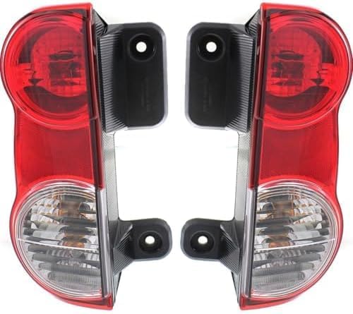 Set Of 2 Tail Light Assembly Right Passenger & Left Driver Side Direct Replacement Compatible With 2013-2021 Nissan NV200 NI2801201 NI2800201 265503LM0A 265553LM0A