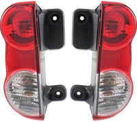 Set Of 2 Tail Light Assembly Right Passenger & Left Driver Side Direct Replacement Compatible With 2013-2021 Nissan NV200 NI2801201 NI2800201 265503LM0A 265553LM0A