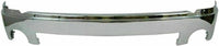 AUTOS PARTS PLUS Front Bumper Face Bar Chrome Steel + Lower Valance Air Deflector Textured with Fog Light Holes Direct Replacement Compatible With GMC Sierra 1500 2007-2013 GM1015100 GM1002833