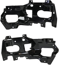 Set Of 2 Front Bumper Support Bracket Steel Right Passenger & Left Driver Side Direct Replacement Compatible With 2016-2018 GMC Sierra 1500 GM1062116 GM1063116 23381977 23381978