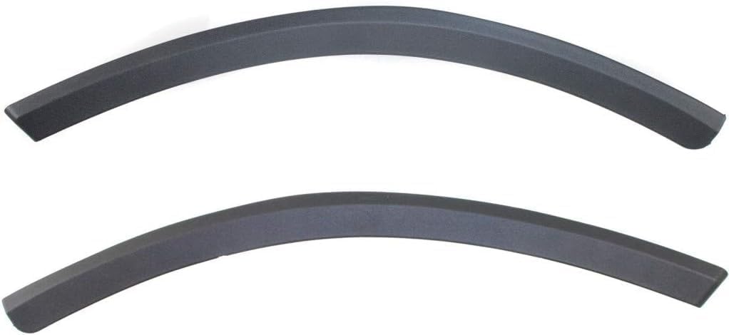 Set Of 2 Front Bumper Outer Filler Left Driver & Right Passenger Side Direct Replacement Compatible With 2007-2010 Chevrolet Silverado 2500HD 3500HD GM1088173 GM1089173 25782945