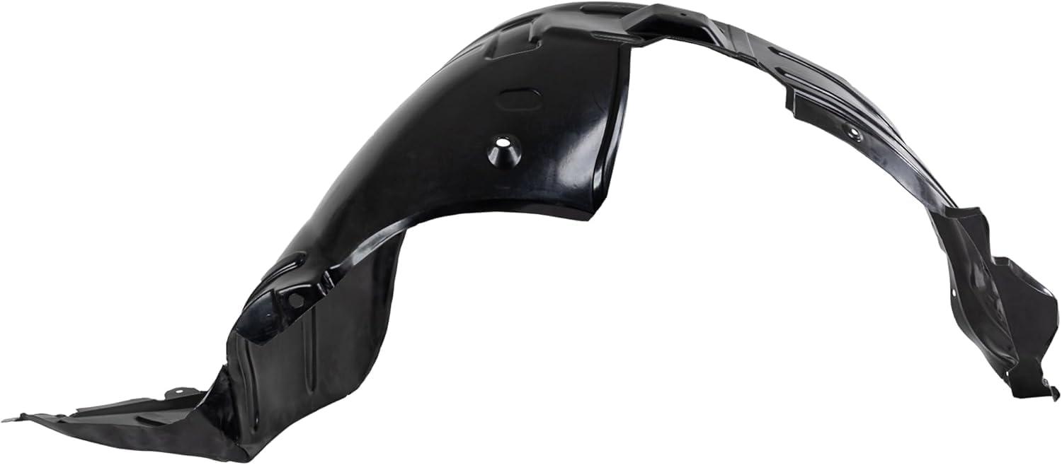 Front Fender Liner Right Passenger Side Direct Replacement Compatible With 2010-2012 Hyundai Genesis Coupe HY1249120 868122M000