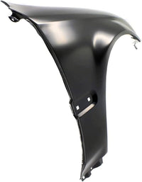 Front Fender Primed Steel With Molding Holes Right Passenger Side Direct Replacement Compatible With 1996-1998 Honda Civic HO1241143 60211S04A00ZZ