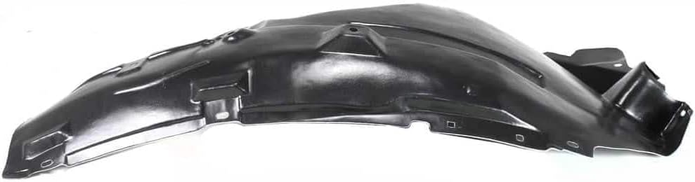 Front Fender Liner Rear Section Left Driver Side Direct Replacement Compatible With 2008-2012 Infiniti EX35 / QX50 IN1248111 638431BA0A