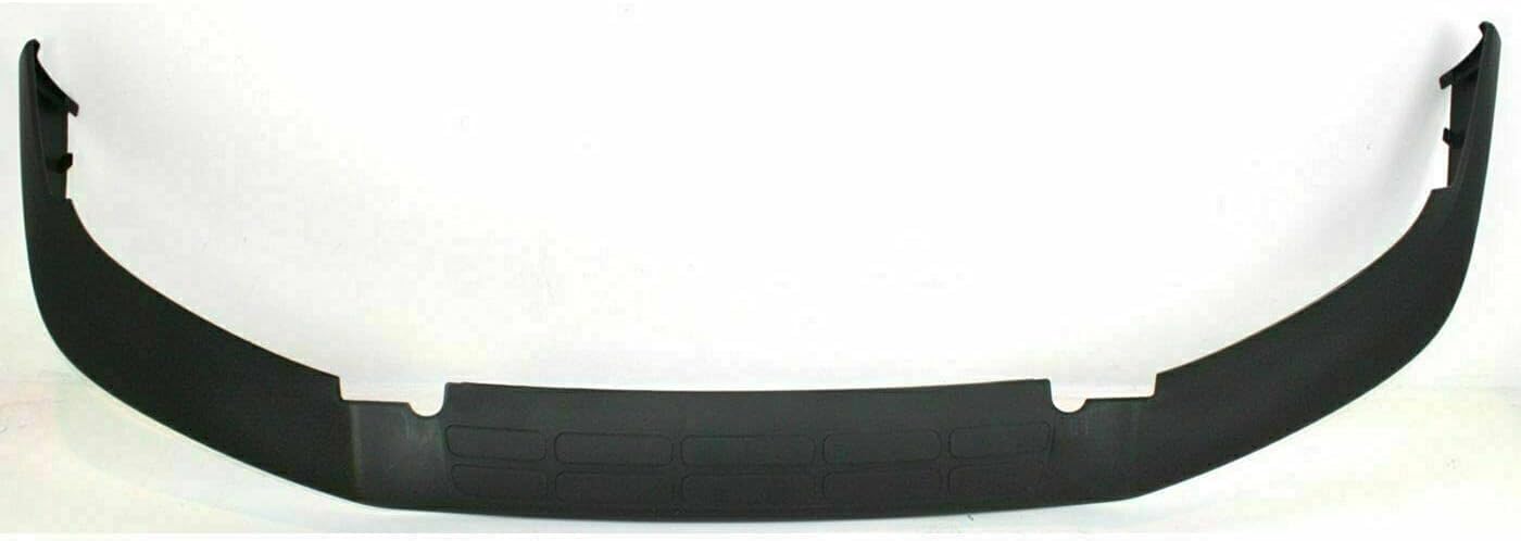 Front Bumper Face Bar Chrome Steel + Upper Cover Textured Direct Replacement Compatible With Chevrolet Express & GMC Savana 2500 3500 2003-2023/1500 2003-2014 GM1000693 GM1002459