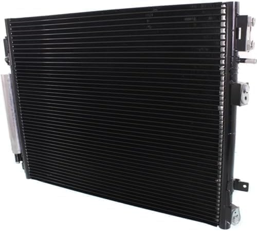 Front A/C Condenser Aluminum Core Direct Replacement Compatible With 2009-2010 Chrysler 300 / Dodge Charger CH3030241 68050127AB
