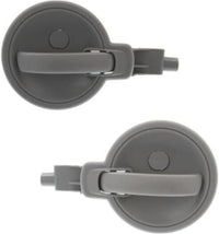 Set of 2 Front Or Rear Interior Door Handle Left Driver & Right Passenger Side Direct Replacement Compatible with 2008-2014 Dodge Avenger CH1353138 CH1352138 1FU94XDBAA 1FU95XDBAB