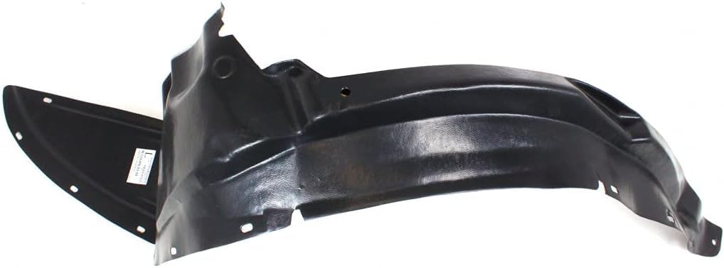 Front Fender Liner Left Driver Side Direct Replacement Compatible With 2003-2007 Saturn Ion GM1250104 10365802