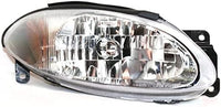 Set Of 2 Front Headlight Assembly Right Passenger & Left Driver Side Direct Replacement Compatible With 1998-2003 Ford Escort FO2502172 FO2503172 XS4Z13008DA XS4Z13008CA