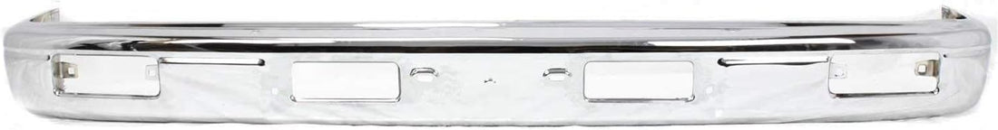 Front Bumper Face Bar Chrome Steel Direct Replacement Compatible With 1987-1988 Toyota Pickup TO1002105 5210189101