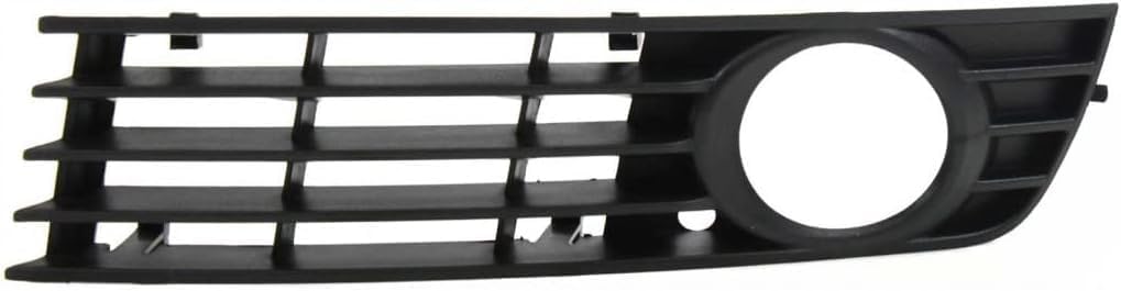 Front Fog Light Molding Primed Left Driver Side Direct Replacement Compatible With 2002-2005 Audi A4 AU1038102 8E080768101C