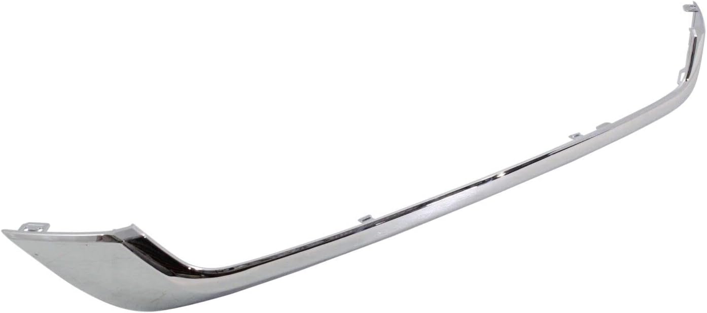 Front Lower Grille Trim Chrome Direct Replacement Compatible With 2010-2011 Honda CR-V HO1210131 71127SXSA01