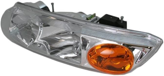 Set Of 2 Front Headlight Assembly Right Passenger & Left Driver Side Direct Replacement Compatible With 2000-2002 Saturn S-Series GM2502206 GM2503206 21112455 21112456