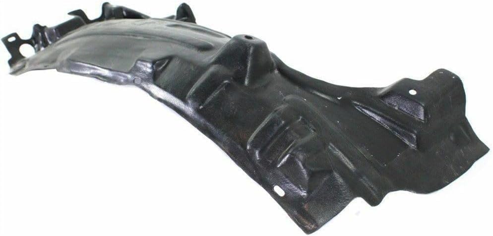 Front Fender Liner Rear Section Right Passenger Side Direct Replacement Compatible With 2003-2004 Infiniti G35 IN1249103 63842AL500