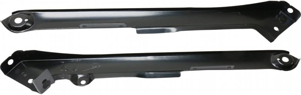 Set of 2 Front Head Light Bracket Steel Left Driver & Right Passenger Side Direct Replacement Compatible with 2015-2021 Volkswagen GTI / Golf VW2509101 VW2508101 5GM805932 5GM805931