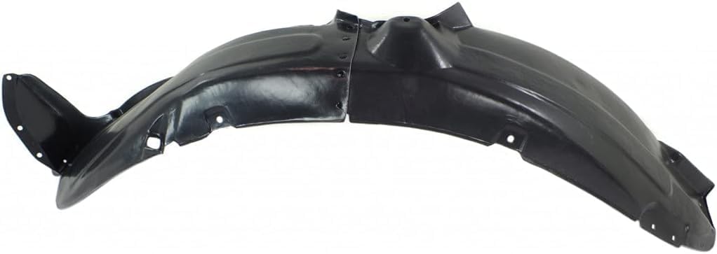 Front Fender Liner Left Driver Side Direct Replacement Compatible With 2006-2014 Kia Sedona / 2007-2008 Hyundai Entourage KI1250115 868114D002