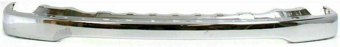 Front Bumper Chrome Steel + Reinforcement + Signal Lamps + Brackets Left & Right Side Direct Replacement Compatible With 2001-2004 Toyota Tacoma TO1002174 TO1006184