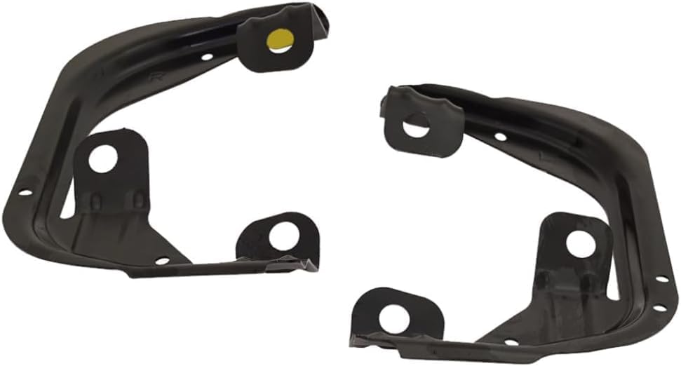 Set Of 2 Front Fog Light Bracket Left Driver & Right passenger Side Direct Replacement Compatible With 2009-2012 Dodge Ram 1500/2010-2018 2500 3500 CH1061100 68054374AC