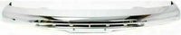 AUTOS PARTS PLUS Front Bumper Impact Bar Chrome Steel + Lower Valance With Fog Light Holes + Extension Textured Direct Replacement Compatible With 2004-2012 Chevrolet Colorado/GMC Canyon GM1092183