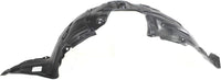 Front Fender Liner Right Passenger Side Direct Replacement Compatible With 2004-2009 Mazda 3 MA1249126 BP4L56130E