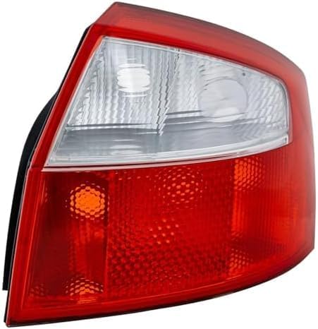 Set Of 2 Tail Light Lens And Housing Right Passenger & Left Driver Side Direct Replacement Compatible With 2002-2005 Audi A4 / S4 AU2818113 AU2819113 8E5945217A 8E5945218A