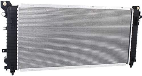 Front Radiator Aluminum Core Direct Replacement Compatible With 2014-2015 Chevrolet Silverado/GMC Sierra 1500/2015-2017 Suburban / 2016 Yukon GM3010565 84207656