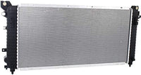 Front Radiator Aluminum Core Direct Replacement Compatible With 2014-2015 Chevrolet Silverado/GMC Sierra 1500/2015-2017 Suburban / 2016 Yukon GM3010565 84207656