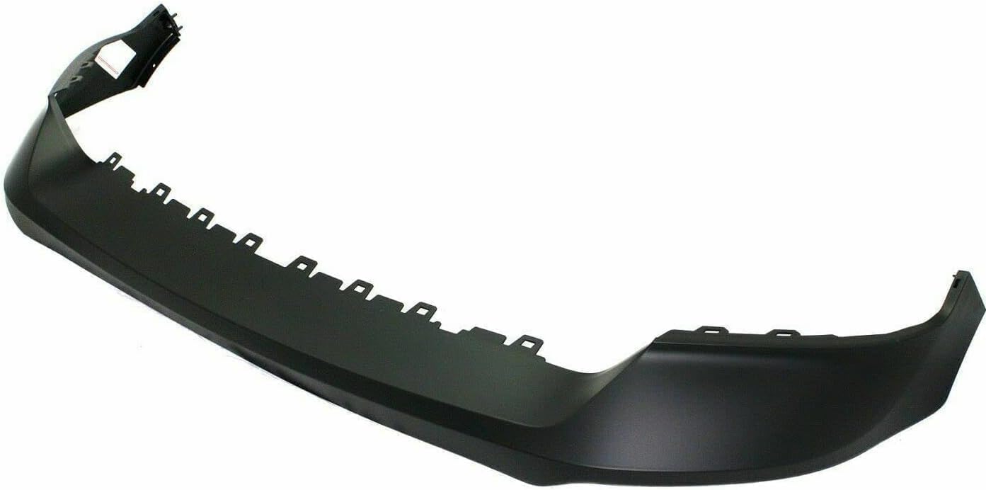 Front Bumper Steel Chrome Steel + Upper Cover Fascia Primed + Brackets Left Driver & Right Passenger Side Direct Replacement Compatible With 2014-2018 Ram 1500 CH1002402 CH1014108