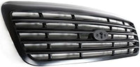 Front Grille Painted Black Shall And Insert Direct Replacement Compatible With 1999-2000 Ford Crown Victoria FO1200379 XW7Z8200AAA