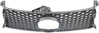 Front Grille Assembly Gray Shell And Insert Plastic Direct Replacement Compatible With 2013-2015 Lexus GS350 / 2015 Lexus GS450h LX1200142 5311130E00