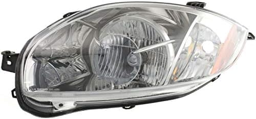 Set Of 2 Head Light Assembly Halogen Right Passenger & Left Driver Side Direct Replacement Compatible With 2006-2007 Mitsubishi Eclipse MI2502138 MI2503138 8301A507 8301A508