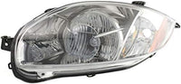 Set Of 2 Head Light Assembly Halogen Right Passenger & Left Driver Side Direct Replacement Compatible With 2006-2007 Mitsubishi Eclipse MI2502138 MI2503138 8301A507 8301A508