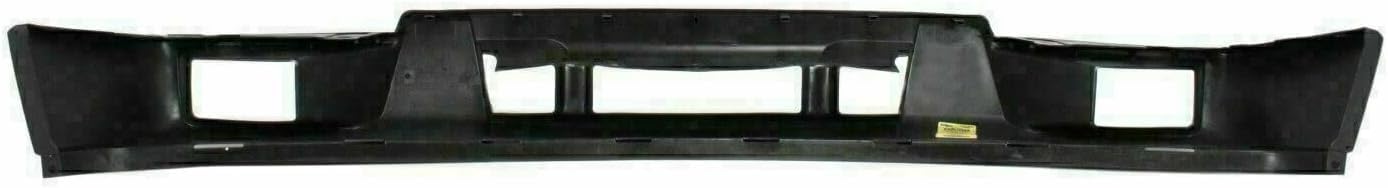 AUTOS PARTS PLUS Front Bumper Lower Valance With Fog Light Holes + Extension Textured Direct Replacement Compatible With 2004-2012 Chevrolet Colorado/GMC Canyon GM1000722 GM1092183 15888037 12335805