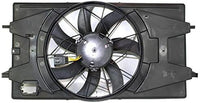 Front Radiator Cooling Fan Assembly Plastic Direct Replacement Compatible with 2003-2007 Saturn Ion GM3115177 15860809